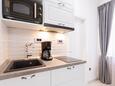 Split, Kjøkken i overnattingstype studio-apartment, WiFi.