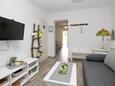 Baška, Camera di soggiorno nell'alloggi del tipo apartment, condizionatore disponibile, animali domestici ammessi e WiFi.