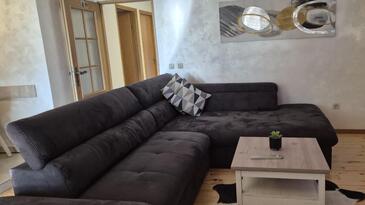 Bibinje, Camera di soggiorno nell'alloggi del tipo apartment, condizionatore disponibile e WiFi.