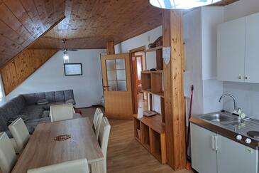 Donji Cerovac, Eetkamer in accommodatietype apartment, WiFi.