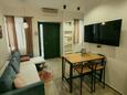 Labin, Obývací pokoj v ubytování typu studio-apartment, s klimatizací a WiFi.
