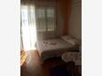 Crikvenica, Sypialnia w zakwaterowaniu typu studio-apartment, Dostępna klimatyzacja i WiFi.