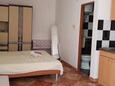 Crikvenica, Sypialnia w zakwaterowaniu typu studio-apartment, Dostępna klimatyzacja i WiFi.