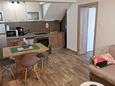 Novi Vinodolski, Kjøkken i overnattingstype apartment, klimaanlegg tilgjengelig jeg WiFi.