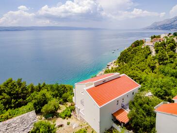 Brela, Makarska, Objekt 24541 - Ubytování v blízkosti moře s oblázkovou pláží.