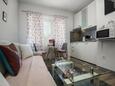 Rovinj, Jídelna v ubytování typu apartment, WiFi.