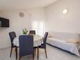 Vodice, Stue i overnattingstype apartment, klimaanlegg tilgjengelig jeg WiFi.