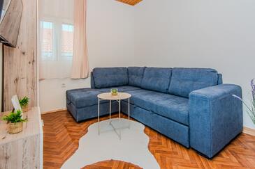 Vir, Sala de estar en alojamiento de tipo apartment, WiFi.