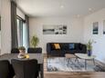 Novigrad, Comedor en alojamiento de tipo apartment, WiFi.