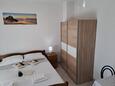 Medulin, Спальня в размещении типа studio-apartment, доступный кондиционер и WiFi.
