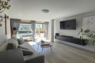 Novigrad, Вітальня в розміщенні типу apartment, WiFi.