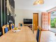 Privlaka, Jídelna v ubytování typu apartment, WiFi.