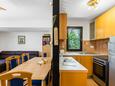 Privlaka, Kuchyně v ubytování typu apartment, s klimatizací a WiFi.