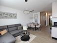 Trogir, Sala de estar en alojamiento de tipo apartment, WiFi.