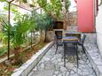 Pinezići, Krk, Dvorišče 24610 - Apartmaji s prodnato plažo.