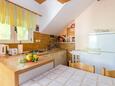 Igrane, Keuken in accommodatietype apartment, WiFi.