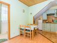 Igrane, Eetkamer in accommodatietype apartment, airconditioning beschikbaar en WiFi.