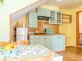 Igrane, Keuken in accommodatietype apartment, WiFi.
