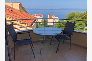Jednopokojový apartmán Tučepi, Makarská - Makarska (A-24643-c)
