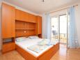 Tučepi, Schlafzimmer in folgender Unterkunftsart apartment, Haustiere erlaubt und WiFi.