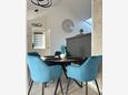 Mandre, Spisestue i overnattingstype apartment, WiFi.