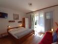 Banjol, Spálňa 1 v ubytovacej jednotke studio-apartment, WiFi.