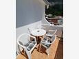 Igrane, Balkong i overnattingstype apartment, WiFi.