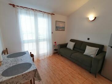 Igrane, Pokój dzienny w zakwaterowaniu typu apartment, WiFi.