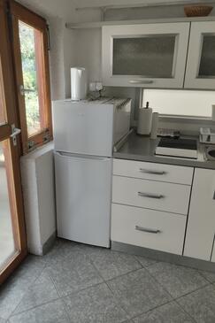 Drage, Kuchyně v ubytování typu studio-apartment, WiFi.