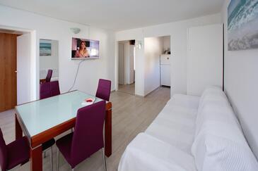 Pag, Stue i overnattingstype apartment, klimaanlegg tilgjengelig jeg WiFi.