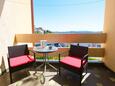 Šibenik, Balcon dans l’hébergement en type apartment, WiFi.