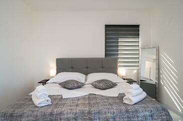 Mastrinka, Woonkamer in accommodatietype apartment, airconditioning beschikbaar en WiFi.