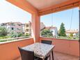 Štinjan, Terrasse in folgender Unterkunftsart studio-apartment, WiFi.