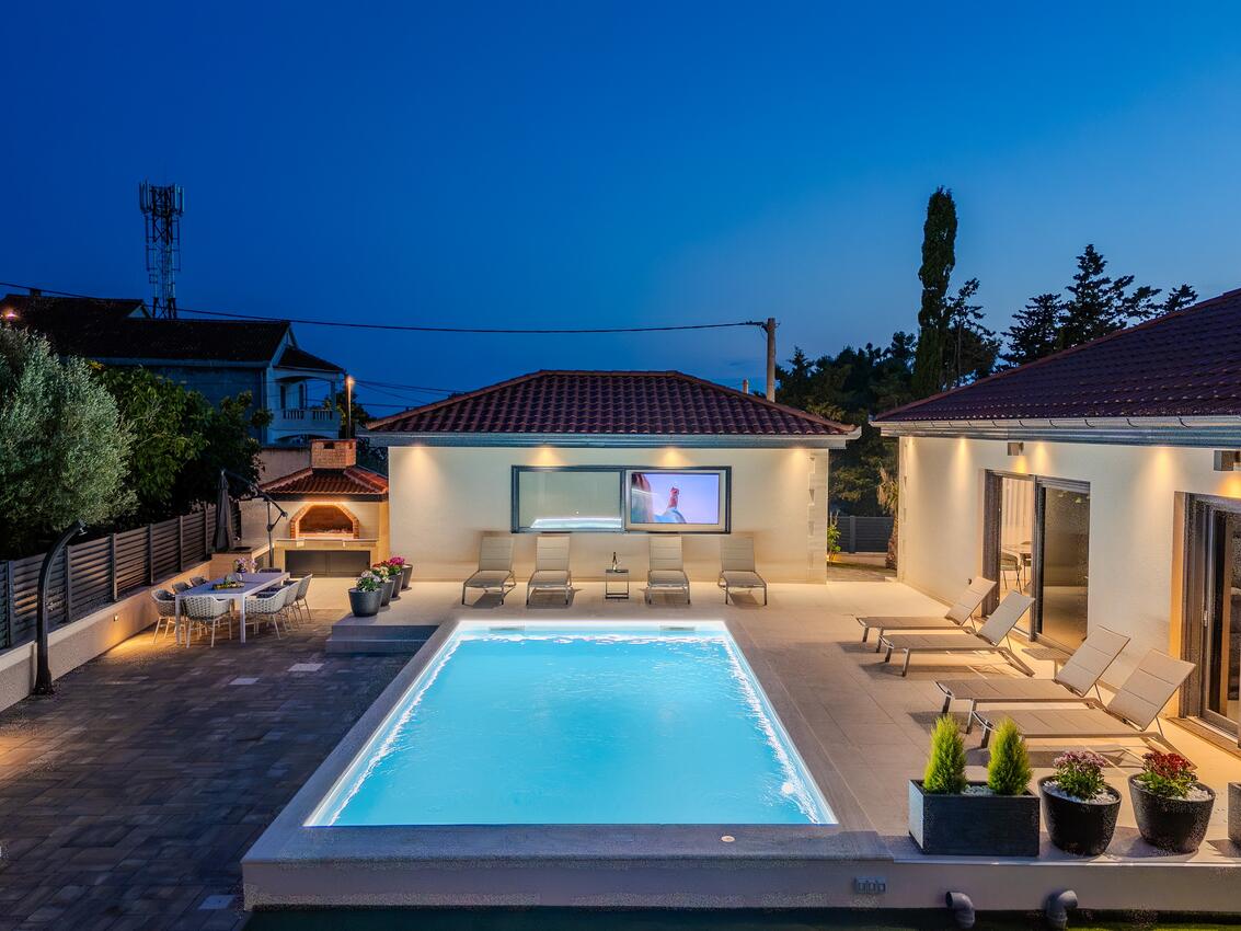 Ferienhaus mit Pool Privlaka, Zadar - 24747