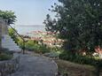 Palit, Rab, Dvorišče 24756 - Apartmaji s prodnato plažo.