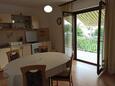 Biograd na Moru, Sala da pranzo nell'alloggi del tipo apartment, condizionatore disponibile e WiFi.