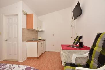 Makarska, Kuhinja v nastanitvi vrste studio-apartment, WiFi.