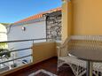 Kukljica, Balkon - pohled v ubytování typu studio-apartment, WiFi.