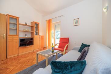 Krk, Living room in the apartment, WiFi.