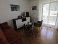 Punat, Camera de zi în unitate de cazare tip apartment, WiFi.