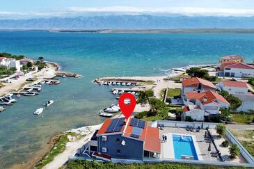 Casa pentru familii cu piscină lângă mare Vir - 24816 Adriatic.hr
