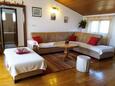 Podgora, Camera de zi în unitate de cazare tip apartment, aer condiționat disponibil, animale de companie sunt acceptate şi WiFi.