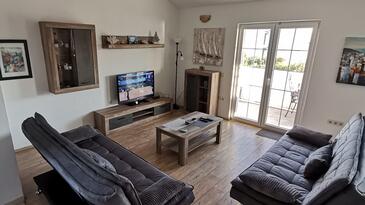 Kampor, Stue i overnattingstype apartment, WiFi.