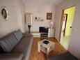 Punat, Woonkamer in accommodatietype apartment, WiFi.