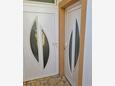 Drage, Biograd, Courtyard 24853 - Apartments by the sea with pebble beach.