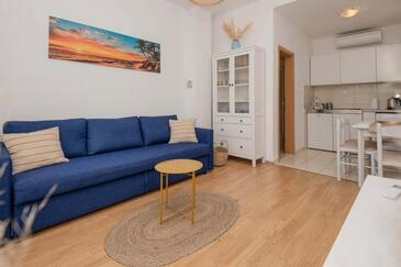 Podaca, Гостиная в размещении типа apartment, доступный кондиционер и WiFi.