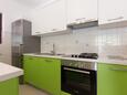 Punat, Keuken in accommodatietype apartment, WiFi.