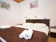 Punat, Спальня 2 в размещении типа apartment, WiFi.