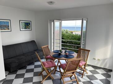 Mirca, Stue i overnattingstype apartment, klimaanlegg tilgjengelig jeg WiFi.