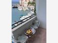 Drašnice, Balcony in the studio-apartment, WiFi.